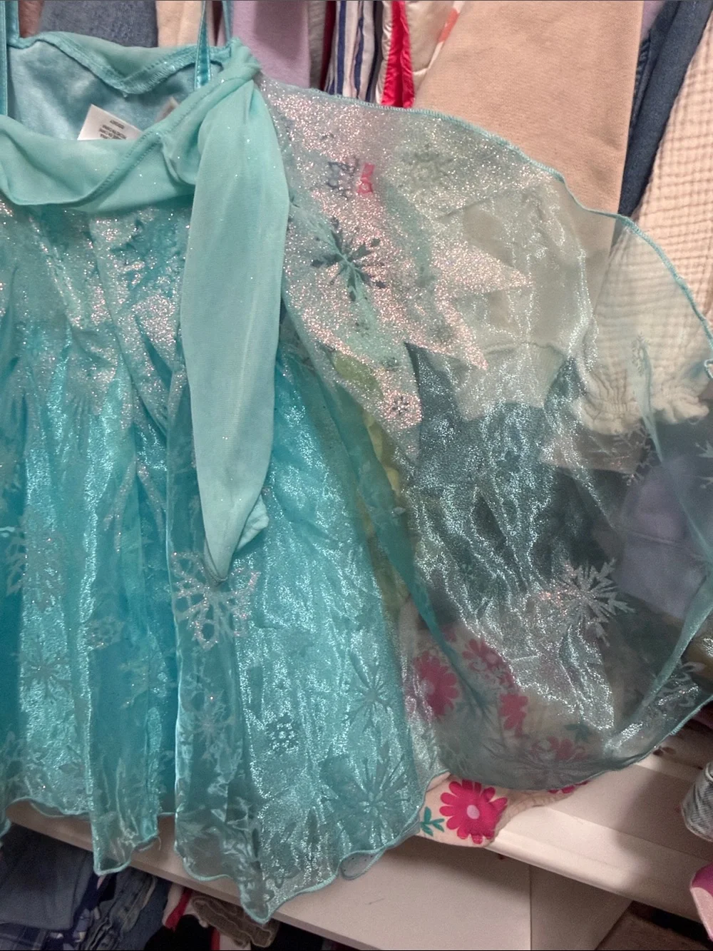 Disney Ice Princess Costume Dress - Light Aqua Blue